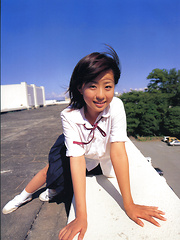 Hitomi Kitamura Asian with big assets loves biking and pictures - Japarn porn pics at JapHole.com