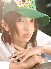 Ryoko Tanaka Asian in kinky lingerie is naughty outdoor and home - Japarn porn pics at JapHole.com