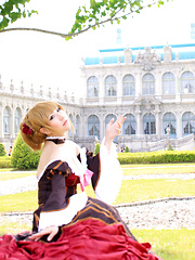 Saku Asian is amazingly beautiful lady in traditional dress - Japarn porn pics at JapHole.com