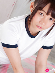 Mana Asian doll in sports outfit is naughty and shows hot behind - Japarn porn pics at JapHole.com