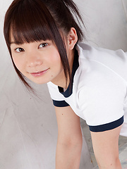 Mana Asian doll in sports outfit is naughty and shows hot behind - Japarn porn pics at JapHole.com